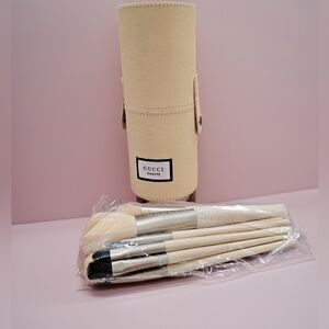​⭐️ Gucci Beauty Brush Set w/ Case | Brand New GWP | Luxury Makeup Tool Kit ⭐️